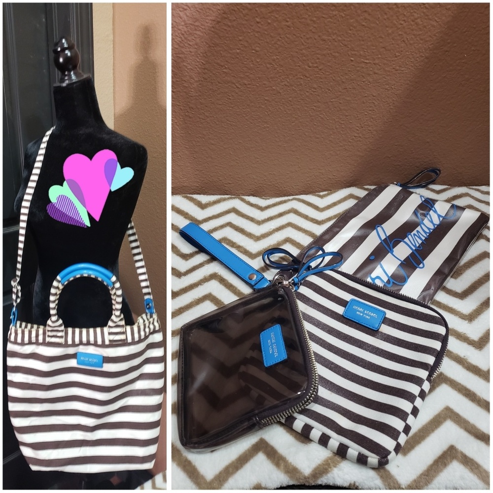 Henri Bendel Tote & Travel Bags Trio Set